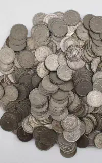 سکه های دو ریالی جمهوریی و خارجی اروپایی کیلویی
