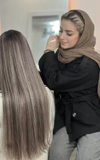 تخفیف ۱ ملیونی رنگمو هایلایت و کراتین