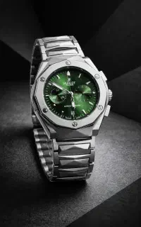 ساعت سه موتور فعال کرنوگراف هابلوت HUBLOT بندفلزی