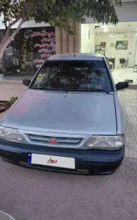 پراید صبا نقره متالیک مدل ۸۸