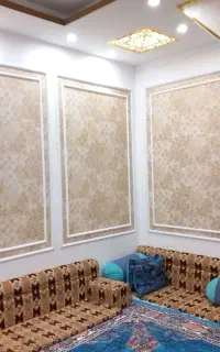 کاغذ دیواری با قاب