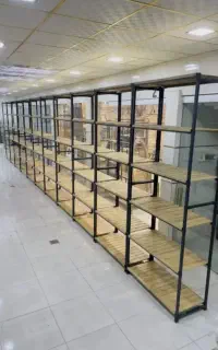 فروش وساخت انواع شلف جدیدمدرن قفسه بنده رگال لباس