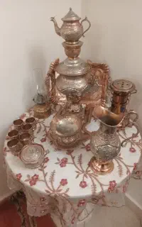 سرویس سماور مسی