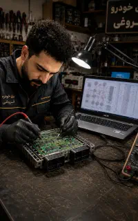 تعمیر تخصصی ایسیو خودرو و عیب یابی برق  متن آگهی