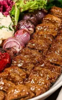 خمیرکوبیده گوشت ومرغ