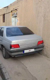پژو نقره ای مدل 1388