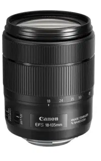 لنز دوربین عکاسی CANON 18-135 USM