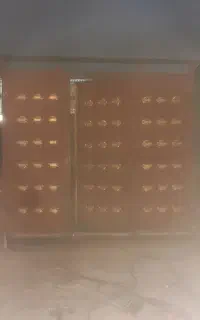 درب حیاط و درب حال