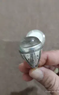 انگشتر نقره لاجوردی