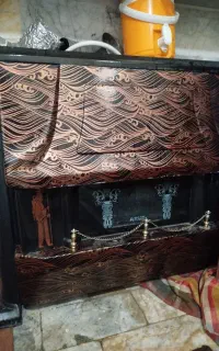 بخاری طرح شومینه