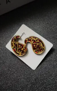 گوشواره رزینی دستساز