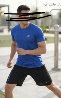 تیشرت نایک کد۳۷۸ سوزنی راه راه ورزشی راحتی بیرونی