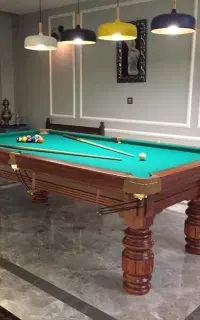 مدل سناتورA میز بیلیارد پایه cnc