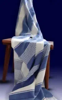حوله حمام دست بافت  (صنایع دستی )
