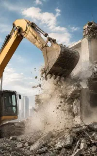 تخریب ساختمان و خاکبرداری