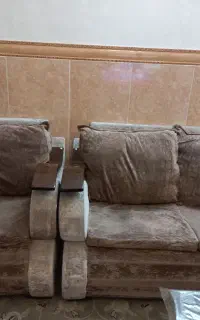 مبل هفت نفره بدون سوختگی و پارگی