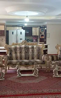 مبل سلطنتی ۹ نفره چوبی