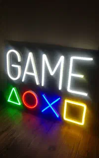 نئون طرح GAME