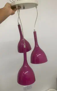 لوستر سه شعله