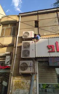 نصب تعمیر و سرویس کولر گازی فن کوئل وداکت اسپیلت