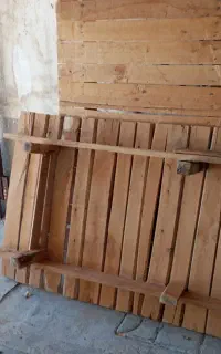 کفی تخت چوبی