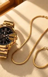 ست ۳ تکه مردانه Rolex /رنگ ثابت تضمین کیفیت