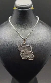 فروش گردنبند نقشه ایران انحصاری