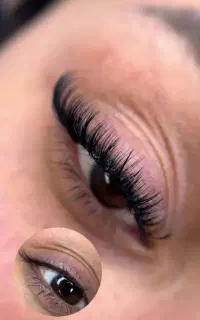 اکستنش مژه و لیفت و نخ کلاژن