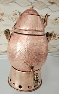 کتری قوری مسی