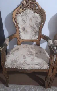 مبل سلطنتی فرحی ۹ نفره چوب گردو