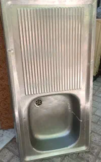 سینک تک قولو استیل ضخیم