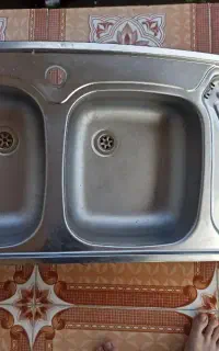 لگن ظرفشویی تو کار