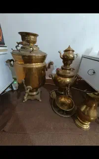 سماور و میز فروشی نوع