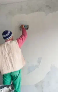 به یک گچ کار روز مزد نیازمندیم