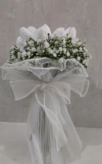 دسته گل عروس