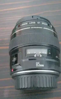 لنز 85mm F1.8 کنون(نو و کارکرده)تخفیف پای معامله