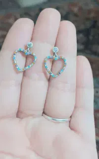 گوشواره نقره شیک وزیبا عیار ۹۲۵