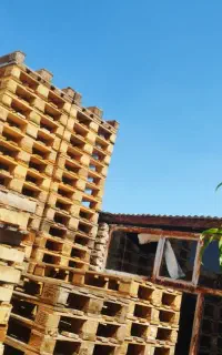 پالت‌ چوبی نو‌ ودست دوم