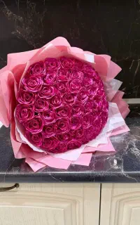 گل ربانی با روبان