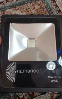 پروژکتور RGB 30w.  رنگی. لنز دار