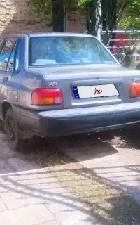 پراید مدل ۸۸  بدونه رنگ بدونه ضربه وترک