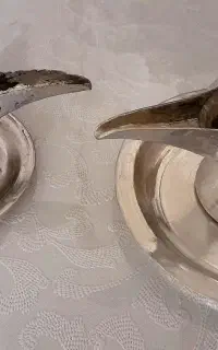 ظروف مسی قدیمی غذای کودک/ نوستالژیک