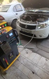 شستشوی تخصصی رادیاتور و مدار گردش آب با دستگاه