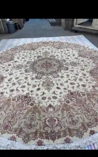 دایره۴×۴تبریز۵۰رج چله ابریشم نو