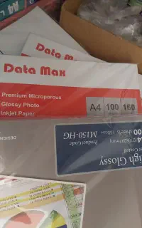 گاغذ فتوگلاسه و کاغذعکس