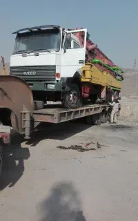 پمپ دکل 47 متری ،سانی ،زیر شویینگ،فوق سالم،