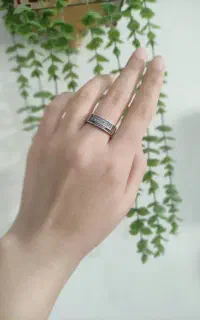 انگشتر حلقه نقره