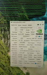 کارت گرافیک RTX 2070 و هارد ssd یک ترابایت