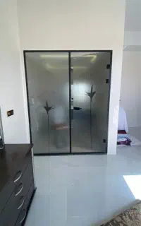 حمام مستر/کابین دوش/حمام ریلی/درب حمام شیشه ای