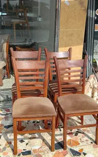 چهار عدد صندلی نهار خوری تمیز